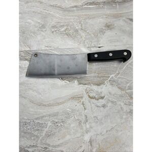 Vintage Rowoco 6-1/2" Meat Cleaver Stainless Made in France